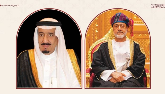 جلالةُ السُّلطان يهنّئ خادم الحرمين الشريفين بمناسبة اليوم الوطني للمملكة العربية السعودية