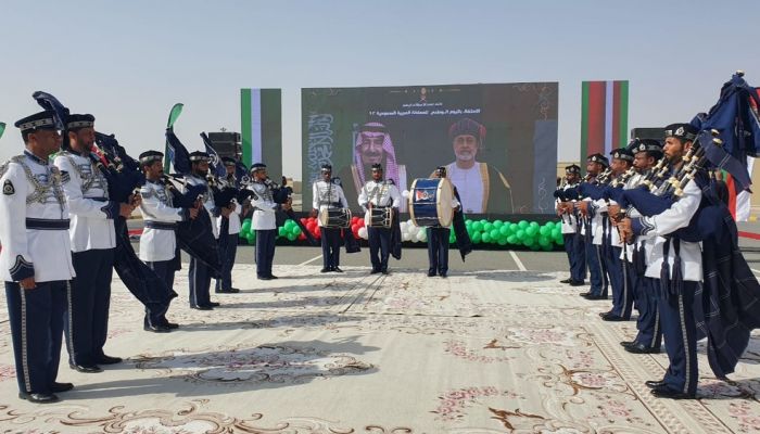 منفذ الربع الخالي الحدودي يحتفل باليوم الوطني الـ 93 للمملكة العربية السعودية