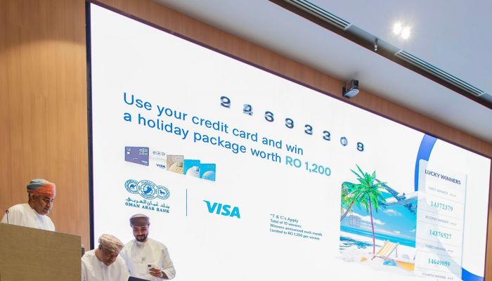 بنك عُمان العربي يعلن أسماء الفائزين في حملة البطاقات الائتمانية لصيف ٢٠٢٣