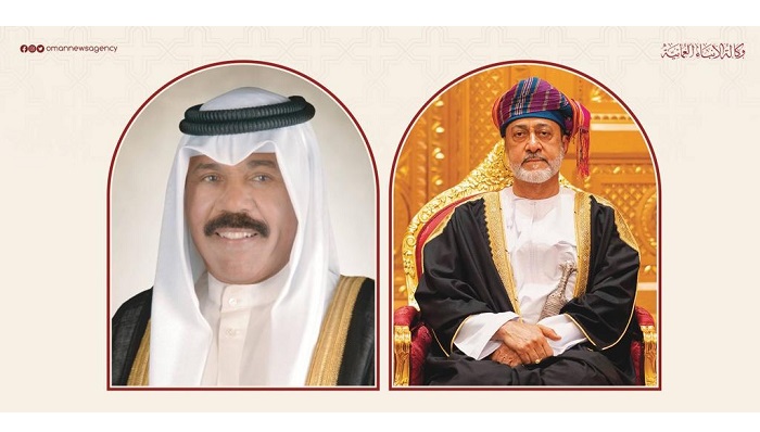 His Majesty the Sultan congratulates Emir of Kuwait