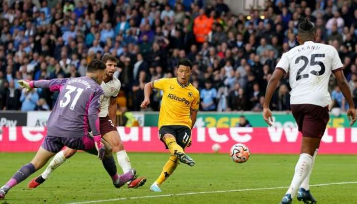 Hwang Hee-chan scores a second-half winner to give Man City a shock defeat