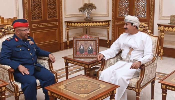 Royal Office Minister receives commander of UAE Air Force, Air Defence