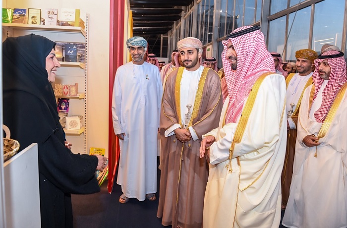 HH Sayyid Theyazin visits Oman Pavilion at Al Riyadh International Book Fair