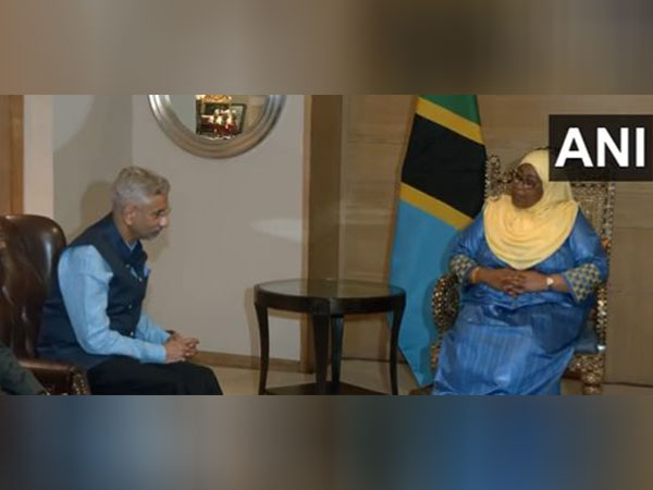 Indian EAM Jaishankar meets Tanzanian President Samia Suluhu Hassan