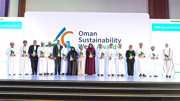 Nominations for the Oman Sustainability Week 2024 Awards to begin on 29th November