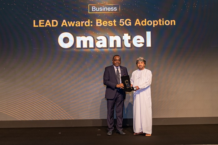 Omantel wins Lead Award: Best 5G Adoption award at SAMENA  Telecom Awards in Dubai