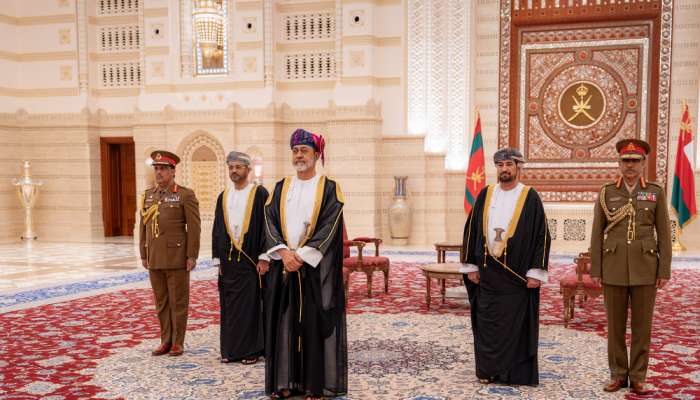 HM the Sultan receives credentials of ambassadors