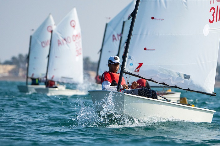 First day of Mussanah Race Week 2023 welcomes 77 sailors from 7 countries to Barceló Mussanah Resort