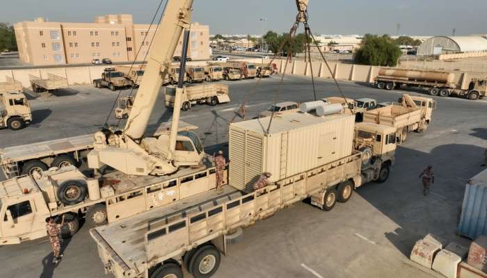 Defence Ministry’s Engineering Services lends support to Dhofar ahead of Tej landfall