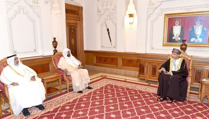 Sayyid Fahd receives GCC ministers of endowments, islamic affairs