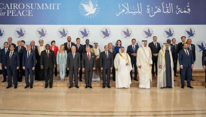 Cairo Summit rejects targeting civilians, calls for securing humanitarian aid to Gaza Strip