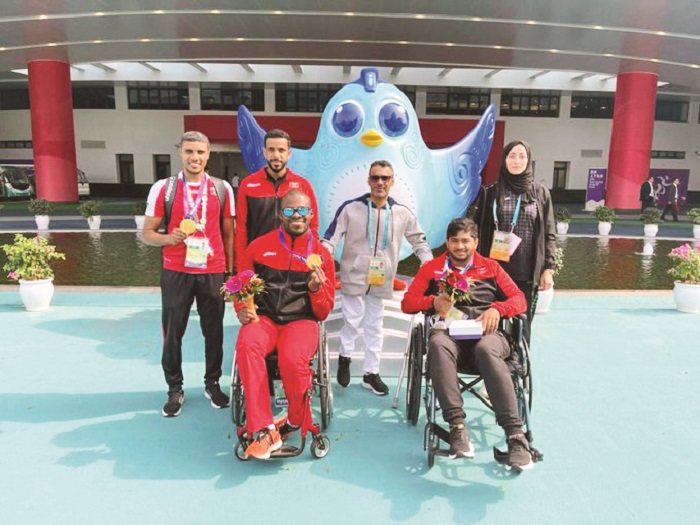 Oman’s Al Mashaykhi, Al Qasmi achieve golden  and silver double at Hangzhou Asian Para Games