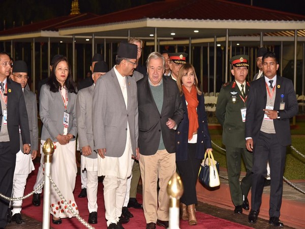 UN Chief Antonio Guterres arrives in Nepal on four-day visit