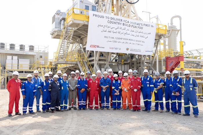 Manufacturing of first well drilling rig in Oman completed