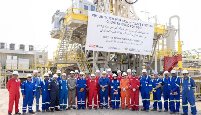 لأول مرة في تاريخ سلطنة عمان.. تصنيع أول منصة حفر آبار نفط وغاز