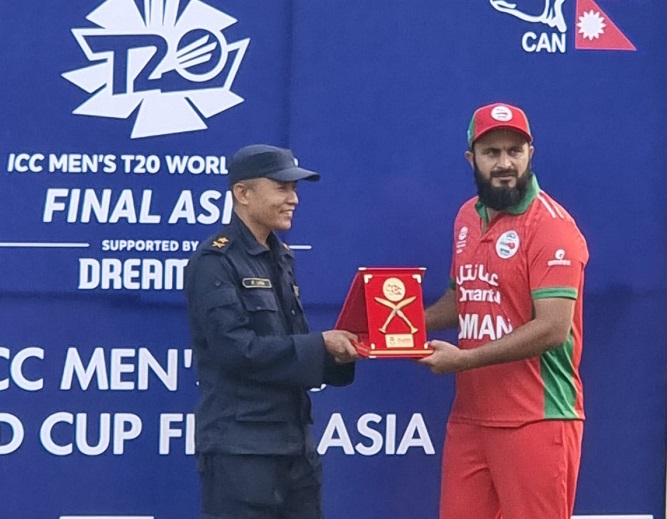 Captain Maqsood inspires Oman to win in Asia Qualifier Final opener