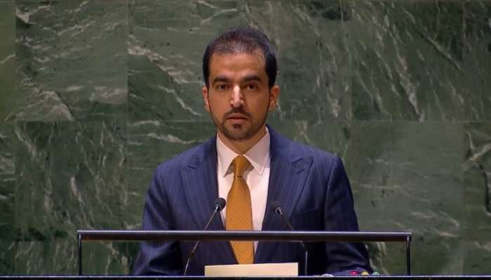 ‫Oman affirms before the UNGA the right to self-determination of Palestinian people