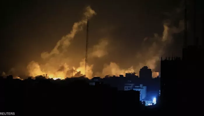استشهاد 51  فلسطينيا وإصابة العشرات في قصف إسرائيلي على غزة