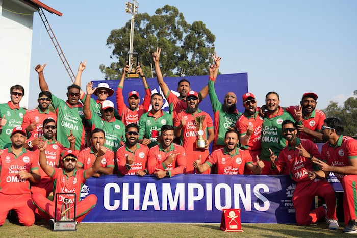 Oman emerge champions in ICC Men’s T20 Asia Qualifier Final