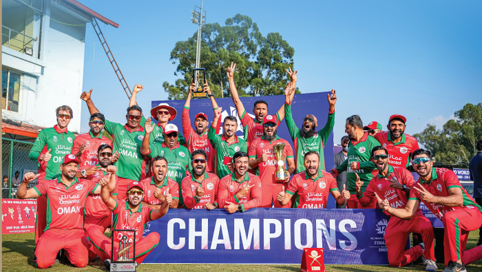 Oman are champions