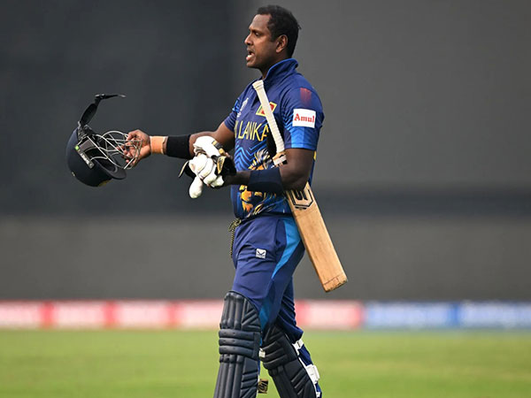 Sri Lanka's Angelo Mathews becomes first batter in international cricket to be timed out