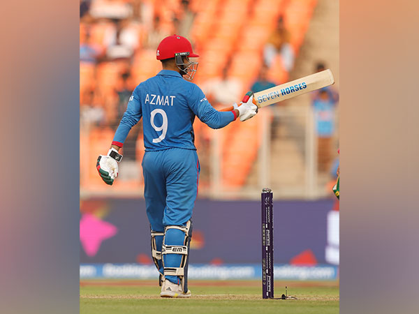 CWC 2023: Omarzai's century powers Afghanistan to 244 runs against South Africa