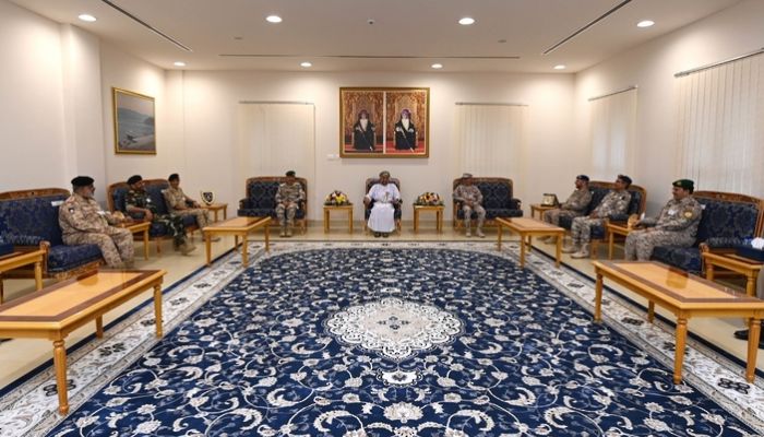 الأمين العام يستقبل رؤساء القوات المسلحة بدول مجلس التعاون
