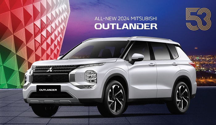 Celebrate this National Day with an all-new 2024 Mitsubishi Outlander!