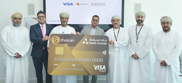 Bank Muscat Launches “Shukran” Co-Branded Visa Prepaid Card in Collaboration with Landmark Group and Visa