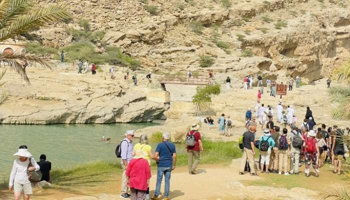 Tourists visit North Al Sharqiyah Governorate to spend National Day holidays