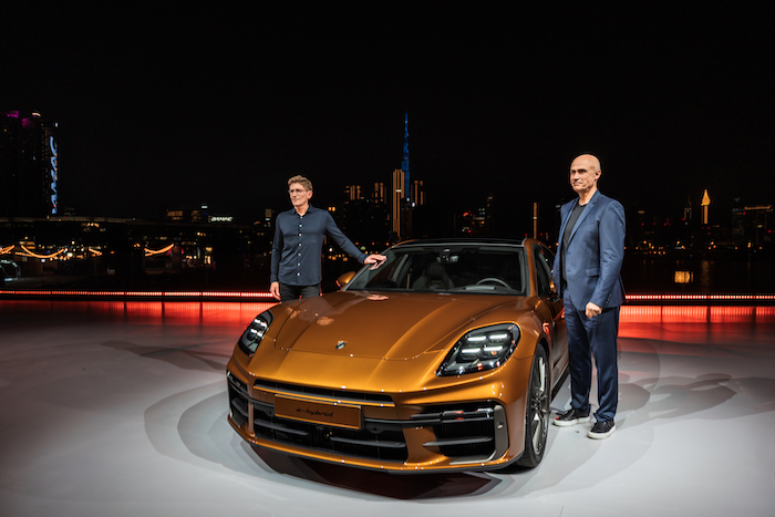 Porsche Driver Experience in the new Panamera with driver-centred