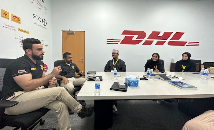 Industry Visit to “DHL Worldwide Express & Company, Muscat”