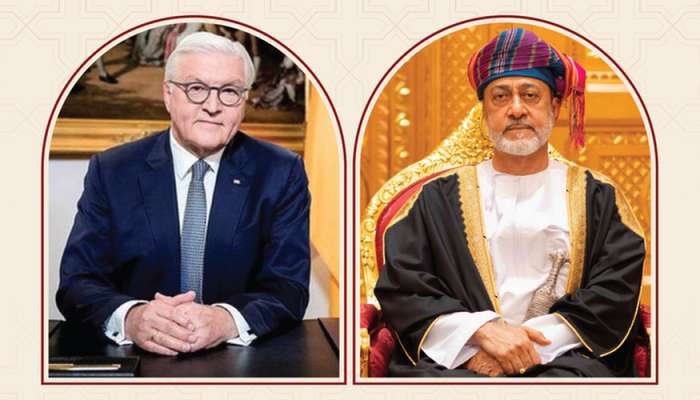 His Majesty the Sultan receives President of Germany