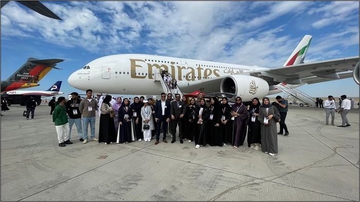 Report on Aviation Students' Visit to the Dubai Air Show - 17th Nov 2023