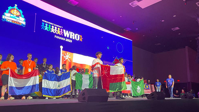 Oman’s pair participate in World Robot Olympiad