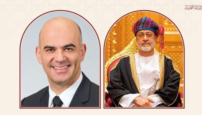 His Majesty the Sultan receives President of Swiss Confederation