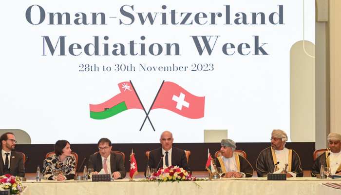 Swiss President commends role of Omani-Swiss relations in promoting world peace