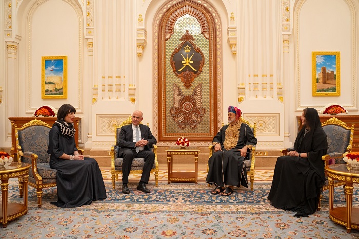 HM the Sultan hosts dinner in honour of President of Swiss Confederation