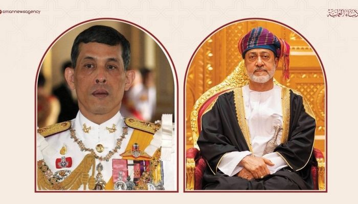 جلالةُ السُّلطان يهنئ ملك تايلند بالعيد الوطني لبلاده