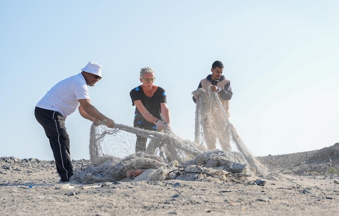 Massive beach cleaning campaign undertaken at Masirah