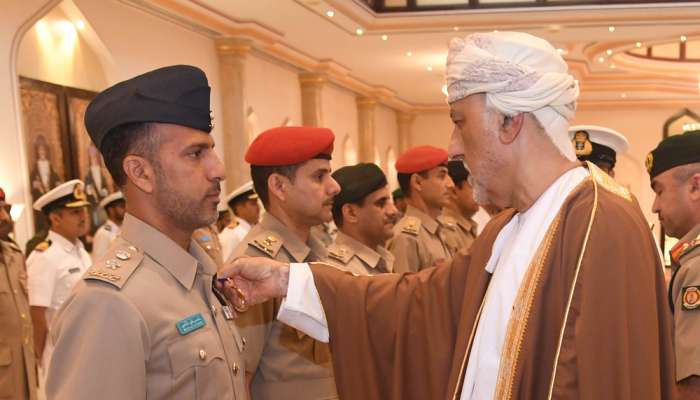 HM the Sultan confers medals on SAF, RGO officers, servicemen