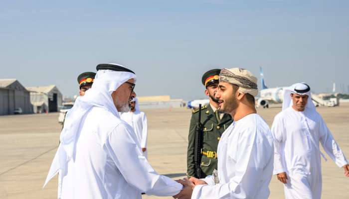 HH Sayyid Theyazin visits UAE