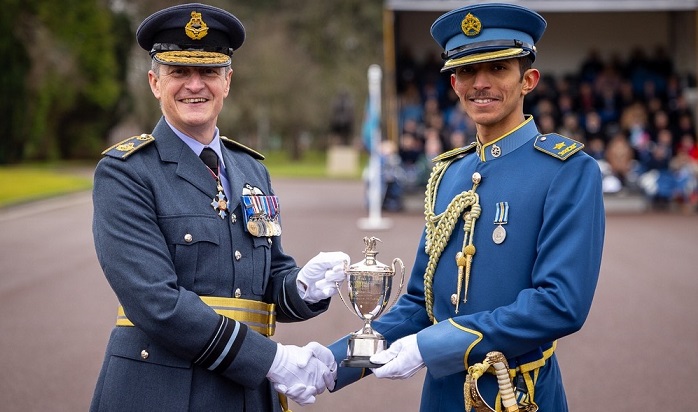 UK: RAFO officer bags Best International Officer Award