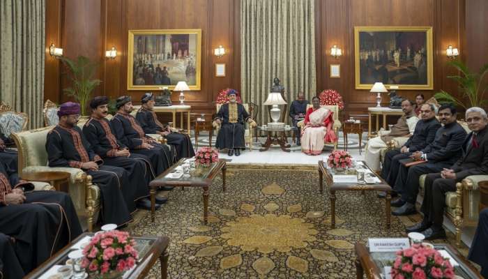 President of India hosts dinner in honour of HM the Sultan