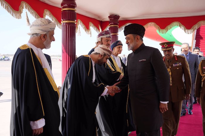 In pictures: His Majesty returns to Oman after India visit