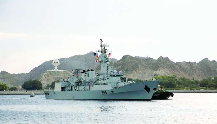 Royal Navy of Oman carries out drill along with Pakistan naval forces
