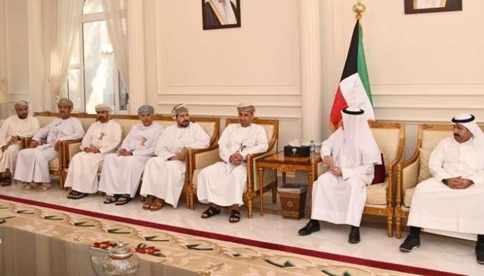 Omani officials offer condolences on demise of Late Emir at Kuwaiti Embassy