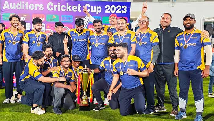 Crowe defeat BDO to clinch Auditors Cup for second time