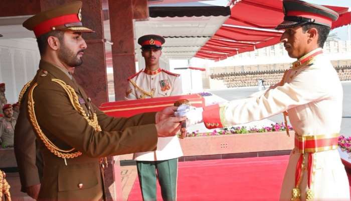 HH Sayyid Theyazin presides over graduation ceremony of RAO officers