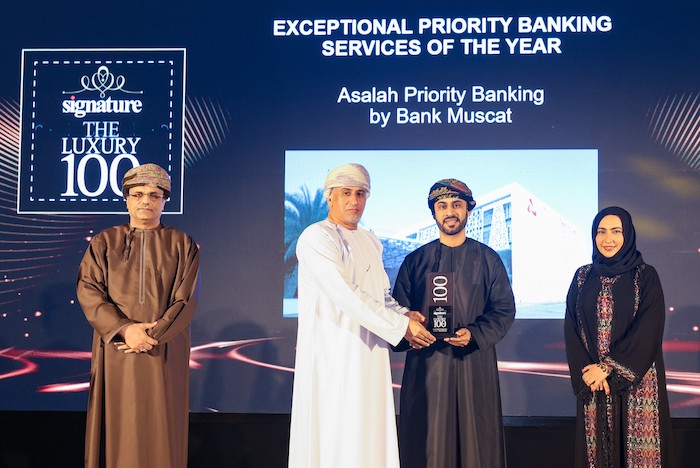 Bank Muscat’s Asalah awarded for Exceptional Priority Banking Services
